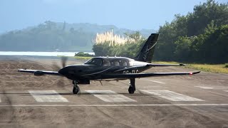 Piper M600SLS Pouso em Angra dos Reis RJ [upl. by Rahas]