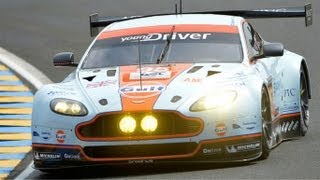 Le Mans 2013 crash Aston Martin driver Allan Simonsen killed in crash [upl. by Anyt]