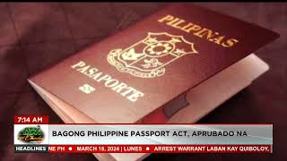 Bagong Philippine Passport Act aprubado na  TedFailonandDJChaCha [upl. by Ainola]