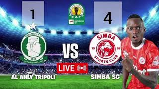 MATOKEO SIMBA SC 4  1 ALHAL TRIPOL CAF CHAMPION LEAGUE [upl. by Sylvester]