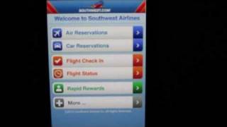 Southwest Airlines Android app review [upl. by Halimaj551]