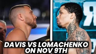 BREAKING Gervonta Davis VS Vasyl Lomachenko Fight Announcement [upl. by Spaulding291]