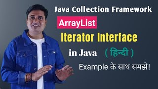 Iterator Interface In Java  iterator method in java  ArrayList in Java [upl. by Alokin]