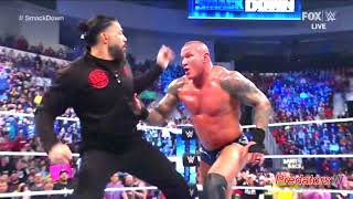 Roman Reigns Attacked By Randy Orton LA Knight and AJ Styles at SmackDown Explained In Hindi [upl. by Zrike]