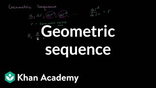 Geometric sequence or progression [upl. by Ailin]