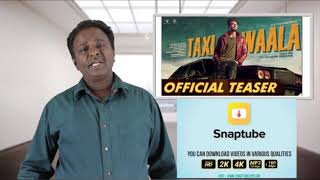 Taxiwala Telugu Movie Review  Vijay Devarkonda  Tamil Talkies [upl. by Eseela611]