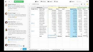 Quip Spreadsheets for Teams [upl. by Airdnua]