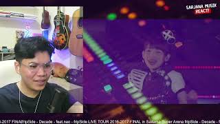 fripSide  Decade  featnao  fripSide LIVE TOUR 20162017  SARJANA MUSIK REACTION [upl. by Bortman]