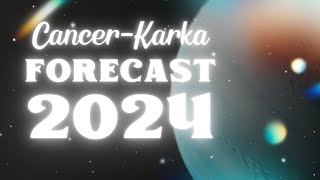 🌈 CANCERKARKA 2024 FORECAST ❤️ SUN  MOON  RISING ❤️ [upl. by Hilary795]