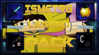 Minecraft PvP Texture Pack  IsmetRG Legend V2 Pack 16x Default Fps 2017  1718  UHCKohiSG [upl. by Rats]