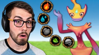 Breeding a 5ELEMENT MONSTER My Singing Monsters [upl. by Oetomit]