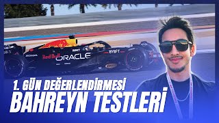 2024 F1 Bahreyn testleri 1 gün  Red Bull mu çok hızlı diğerleri mi geride  Pistten izlenimler [upl. by Aliuqehs]