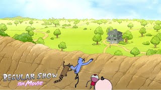 Regular Show  The Park Gang Arrive In The Past  Regular Show The Movie [upl. by Anohs]