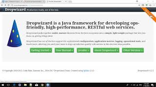 Dropwizard Introduction [upl. by Joane]