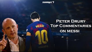 Peter Drury Hilarious Commentaries On Messi ●● Messi vs Peter Drury ●● Peter Drury Best Commentary [upl. by Panchito]