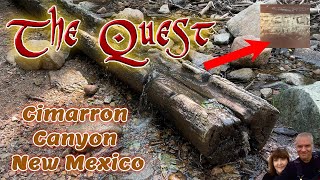 THE QUESTinto Cimarron Canyon in search of a logand the trip there and to Tucumcari NM [upl. by Py]