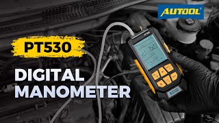 autorepair automobile carrepair autool AUTOOL New Realease PT530 Digital Manometer300Kpa [upl. by Torbert616]