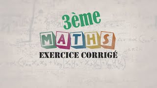 Maths  Exercice Corrigé  Racine Carrée Activités numériquesFascicule ADEM [upl. by Etnaud535]