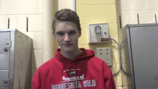 Ice Hockey Nathan Biery of Mendham talks about his senior season [upl. by Drawoh]