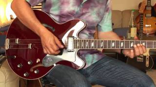 1967 Epiphone Riviera refin Part4 [upl. by Noslien829]