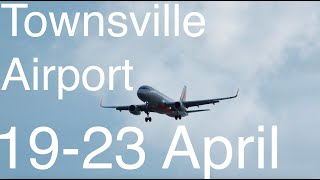 Townsville Airport Plane Spotting 1923 April 2022 [upl. by Atalya561]