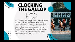 Clocking The Gallop Direct Line Launches For Cape Derby Weekend [upl. by Humph586]