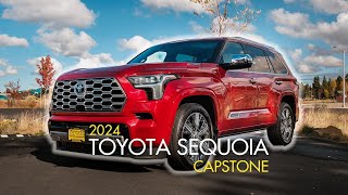 The Versatile 2024 Toyota Sequoia Capstone [upl. by Malim19]