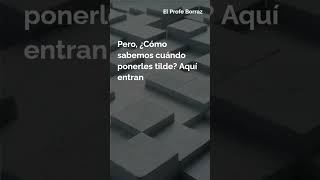 ¿Qué son las palabras agudas ¡Aprendámoslo en 1 minuto [upl. by Behka]