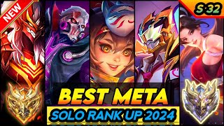 BEST META HEROES FOR SOLO RANK Update May 2024  Mobile Legends Tier List [upl. by Aiuqat158]