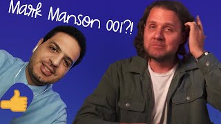 Mark Manson Manipulation Tactics New [upl. by Nerrak29]