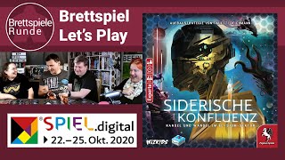 Siderische Konfluenz Frosted Games  Lets Play zur SPIELdigital [upl. by Stannwood291]