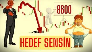 8600 GELECEK Mİ  BORSA  DOLAR  ALTIN  BTC [upl. by Rhianna]