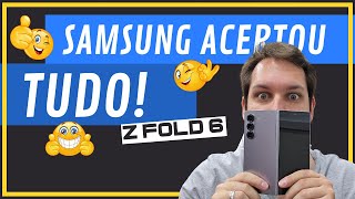 Galaxy Z Fold 6  A Samsung ACERTOU em TUDO Experiência de S24 que Dobra [upl. by Letsyrc]