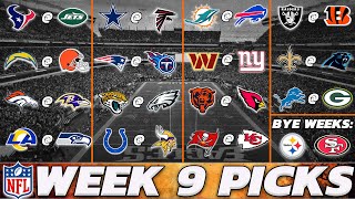 NFL Week 9 Picks 2024 [upl. by Wan]