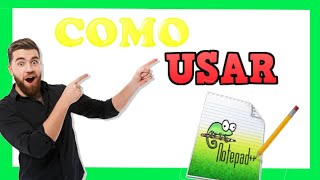 ☻como USAR Notepad todas sus FUNCIONES 2020 [upl. by Elleahcim]