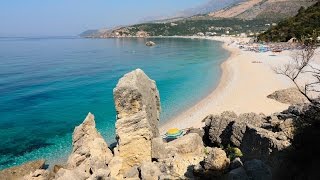 Himare  Plazhi i Livadhit  Albania HD [upl. by Ertnod]