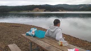 HAGG Lake fishing with husband [upl. by Inatsed]