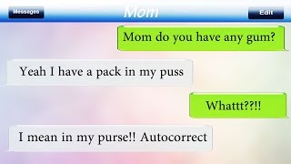 Most Hilarious Autocorrect Texts Messages Fails Ever [upl. by Petronille224]