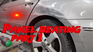 Panel beating PDR techniques Tinsmith work Bodywork Auto repair Ремонт кузова Тенекеджийство Part 1 [upl. by Yekcor]