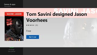 FRIDAY THE 13TH GAME  SAVINI JASON SKIN FREE  MICROSOFT IS IN TROUBLE [upl. by Wylma]