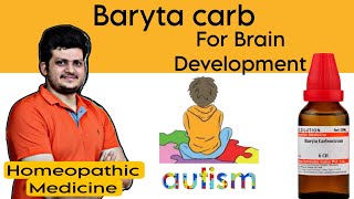 Baryta Carb  Symptoms  How to Use  Autism  Memory loss  Increase Height  Homeopathic Medicine [upl. by Rodney172]