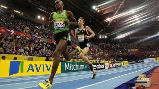 Mo Farah vs Galen Rupp at 5000m UK Indoor 2011 [upl. by Paluas]