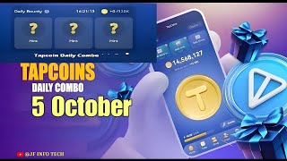 Tap Coin 05 October Daily Bounty Card tapcoinbounty dailycombo [upl. by Aihcsrop]