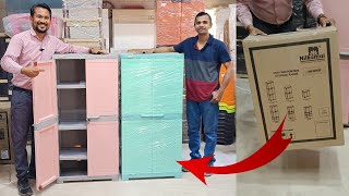 Nilkamal Freedom Mini Medium Plastic Cabinet for Storage Unboxing Review amp How to install 2024 [upl. by Pickford]