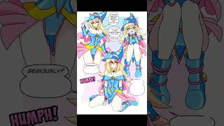 Introducing My odd Dark Magician Girl comic short anime animecomicdub animecomic [upl. by Bugbee]