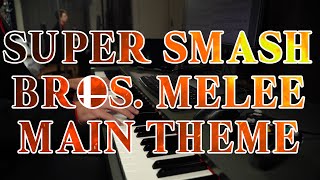 Super Smash Bros Melee  Main Theme Menu 1 from quotSuper Smash Bros Meleequot for Solo Piano [upl. by Corene]