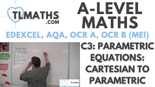 Integration  Parametric type Area under a graph  ExamSolutions [upl. by Amedeo]