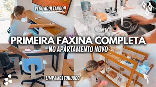 Vlog morando sozinha  Faxina COMPLETA e PESADA  limpeza e organização  motivação de limpeza [upl. by Bushweller]