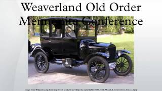 Weaverland Old Order Mennonite Conference [upl. by Zealand]