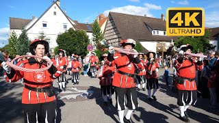 Fanfarenzug Jubiläum Sternmarsch in Hirrlingen [upl. by Puna]